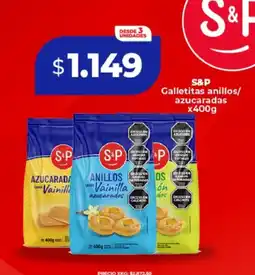 Supermayorista Vital S&P Galletitas anillos/azucaradas oferta
