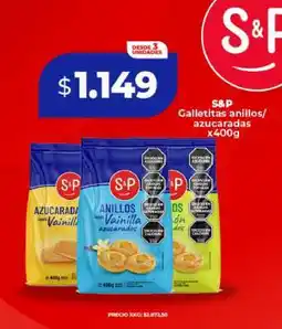 Supermayorista Vital S&P Galletitas anillos/azucaradas x400g oferta