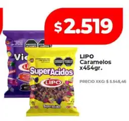 Supermayorista Vital LIPO Caramelos x454gr oferta