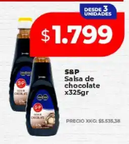 Supermayorista Vital S&P Salsa de chocolate x325gr oferta
