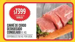Supermercados Vea Carré de cerdo deshuesado congelado oferta