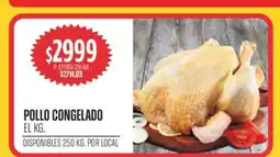 Supermercados Vea pollo congelado oferta