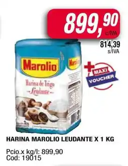Maxiconsumo HARINA MAROLIO LEUDANTE X 1 KG oferta