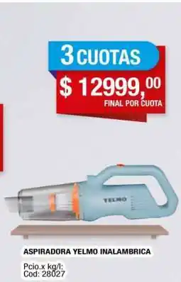 Maxiconsumo Aspiradora Yelmo Inalámbrica oferta