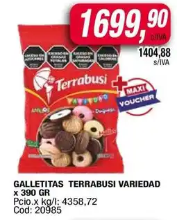 Maxiconsumo Galletitas Terrabusi Variedad oferta