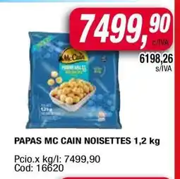 Maxiconsumo PAPAS MC CAIN NOISETTES 1.2 kg oferta