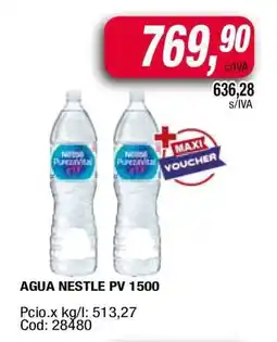 Maxiconsumo AGUA NESTLE PV 1500 oferta