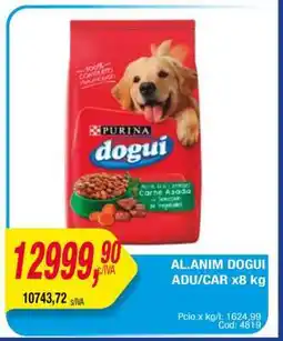 Maxiconsumo AL.ANIM DOGUI ADU/CAR x8 kg oferta