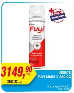 Maxiconsumo INSECT. FUYI MMM X 360 CC oferta