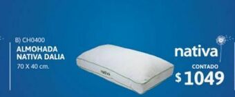 Samsung Almohada nativa fibra dalia 70 x 40cm oferta
