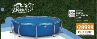 Samsung Pileta pelopincho 1102 redonda 5500 litros oferta