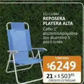 Reposera descansar play alta 1â 80017 5 posâ