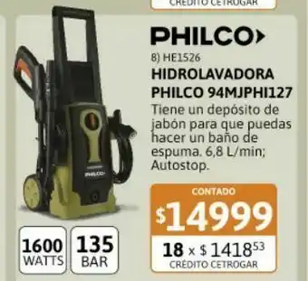 Samsung Hidrolavadora philco 1600w 94mjphi127 oferta
