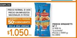 Carrefour Express Fideos Spaghetti Nº 7 oferta