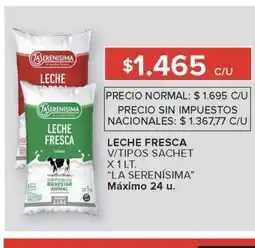 Carrefour Market Leche Fresca La Serenísima oferta