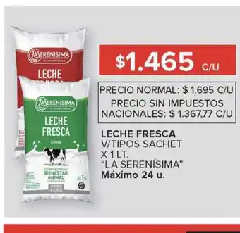 Carrefour Market Leche Fresca La Serenísima oferta