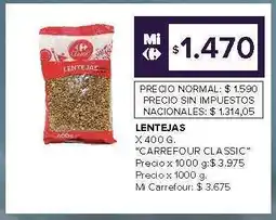 Carrefour Market Lentejas oferta