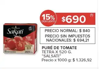 Carrefour Market Puré de Tomate Salsati oferta