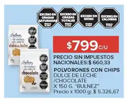 Carrefour Market Polvorones con Chips Dulce de Leche/Chocolate oferta