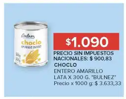 Carrefour Market CHOCLO ENTERO AMARILLO oferta
