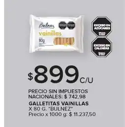 Carrefour Market Galletitas Vainillas oferta