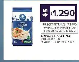 Carrefour Arroz Largo Fino oferta