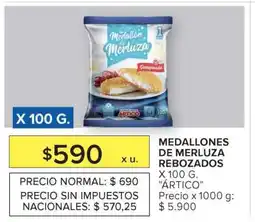 Carrefour Market Medallones de merluza rebozados oferta