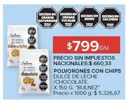 Carrefour Polvorones con Chips Dulce de Leche/Chocolate oferta