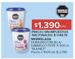 Carrefour Mermelada Durazno/Ciruela/Damasco Pote oferta