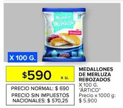 Carrefour Medallones de merluza rebozados oferta