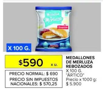 Carrefour Medallones de merluza rebozados oferta