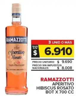 Carrefour Ramazzotti aperitivo hibiscus rosato bot oferta