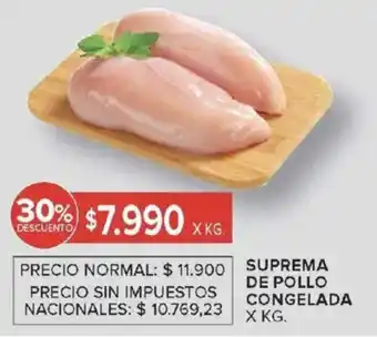 Carrefour Market Suprema de pollo congelada oferta