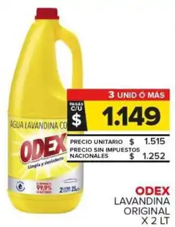 Carrefour Odex lavandina original oferta