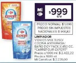 Carrefour Market Carrefour expert limpiador oferta