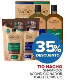 Carrefour Tio nacho shampoo/ acondicionador oferta