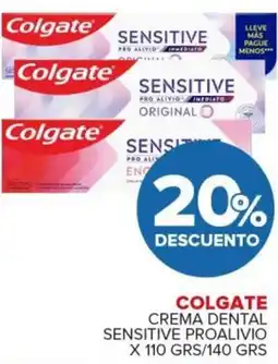 Carrefour Colgate crema dental sensitive proalivio oferta