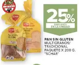 Carrefour Market Schar pan sin gluten multigranos/ tradicional paquete oferta