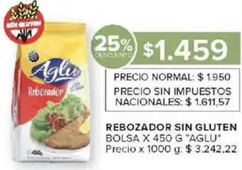 Carrefour Market Aglu rebozador sin gluten bolsa oferta
