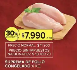 Carrefour Market Suprema de pollo congelado oferta