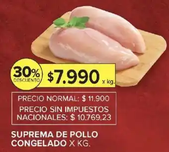 Carrefour Market Suprema de pollo congelado oferta