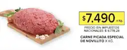Carrefour Market Carne picada especial de novillito oferta