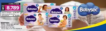 Carrefour Babysec panal premium oferta