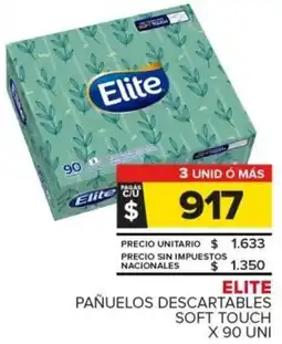 Carrefour Elite pañuelos descartables soft touch oferta