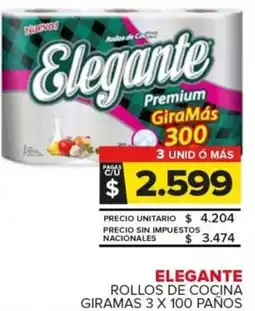 Carrefour Elegante rollos de cocina giramas oferta