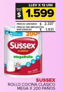 Carrefour Sussex rollo cocina clasico mega oferta