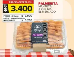 Carrefour Palmerita manteca el mercado oferta