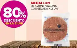 Carrefour Medallon de carne vacuna congelada oferta