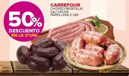 Carrefour Carrefour chorizo / morcilla / salchicha parrillera oferta