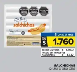 Carrefour Salchichas oferta